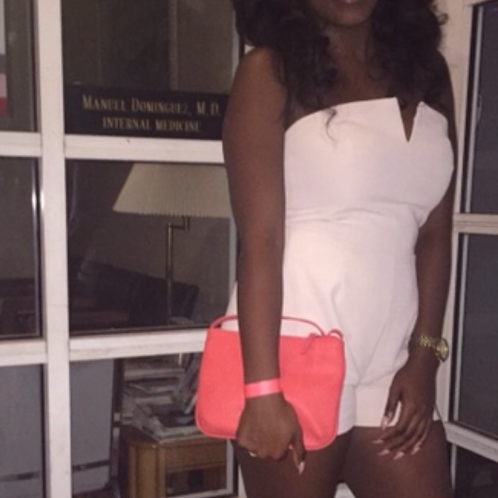Cream Romper
